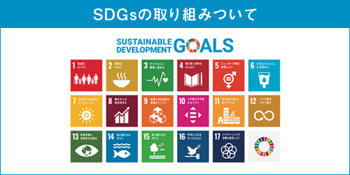 SDGｓの取り組みついて